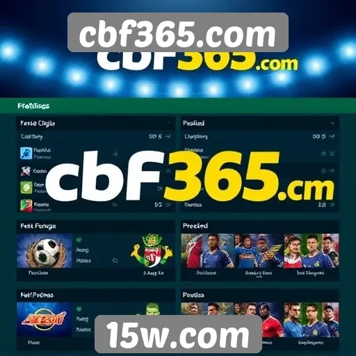 Plataforma de jogos cbf365.com oferece diversas opções de apostas
